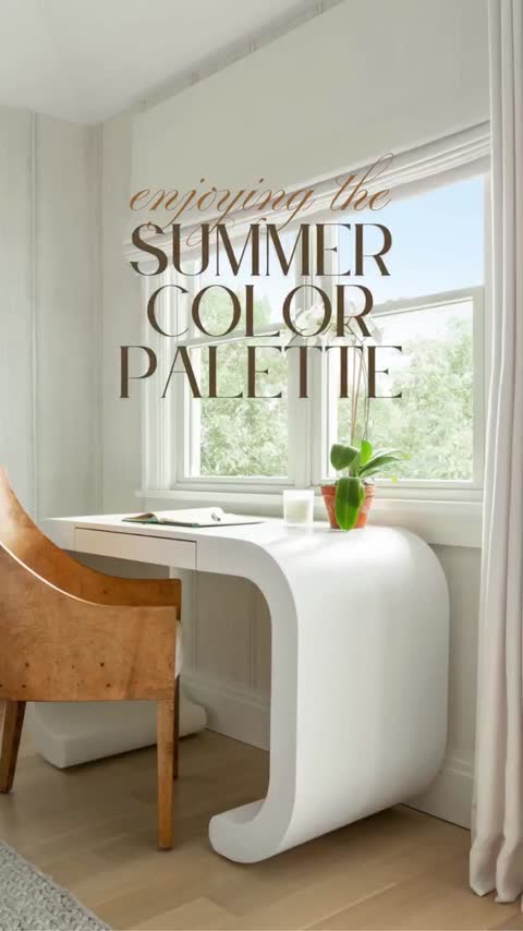 Enjoying the Summer Color Palette