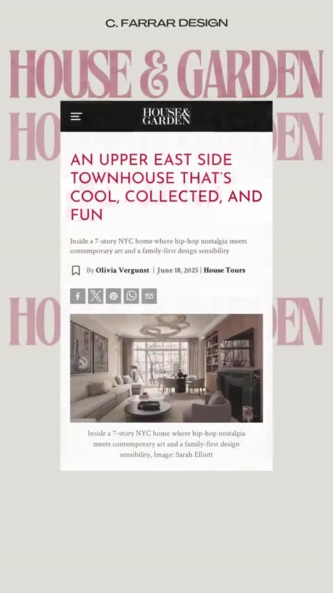 House & Garden Article